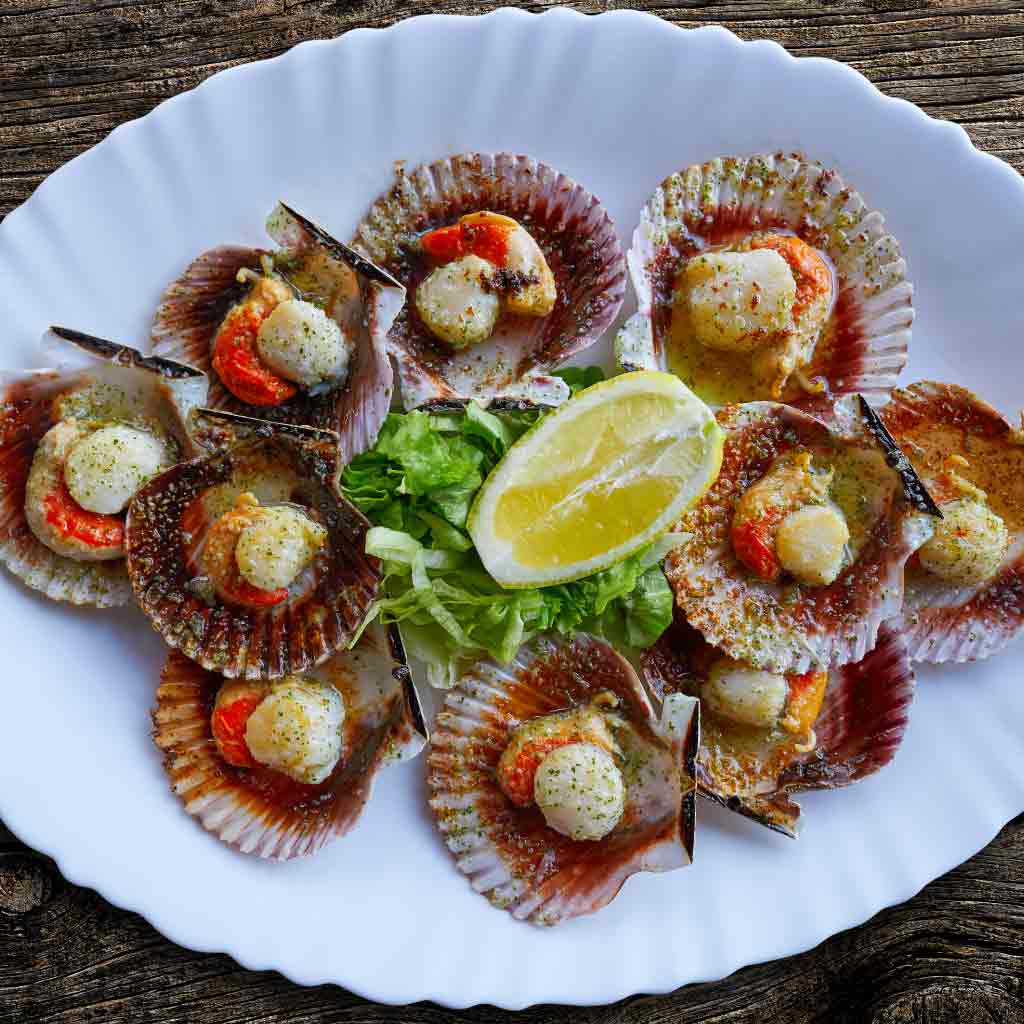 receta zamburiñas a la plancha