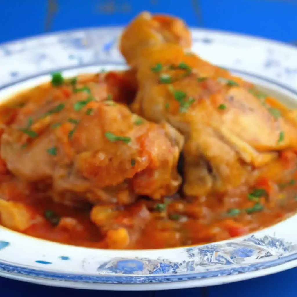 pollo al chilindrón receta