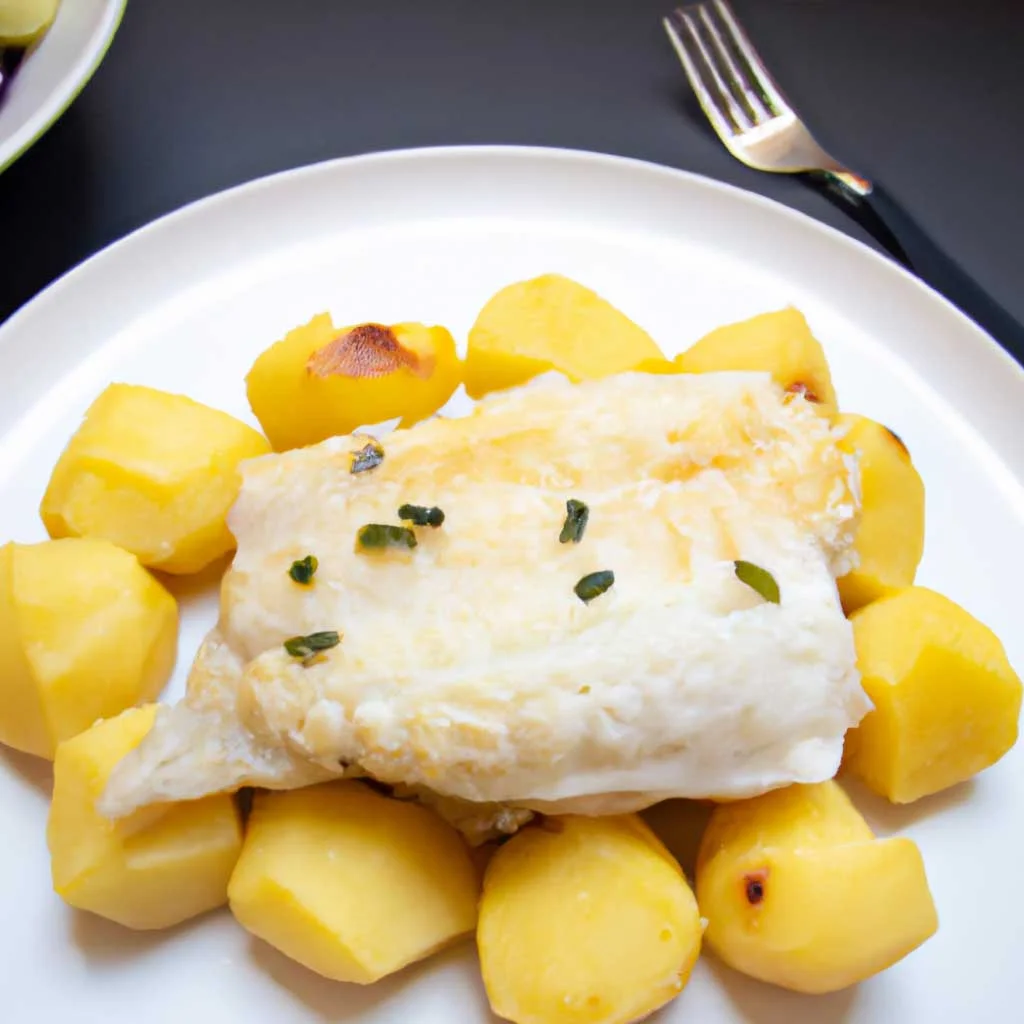 receta bacalao al horno con patatas
