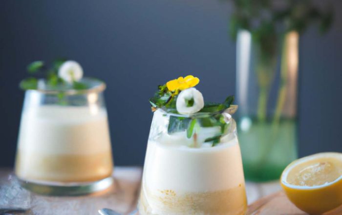 receta mousse de limón